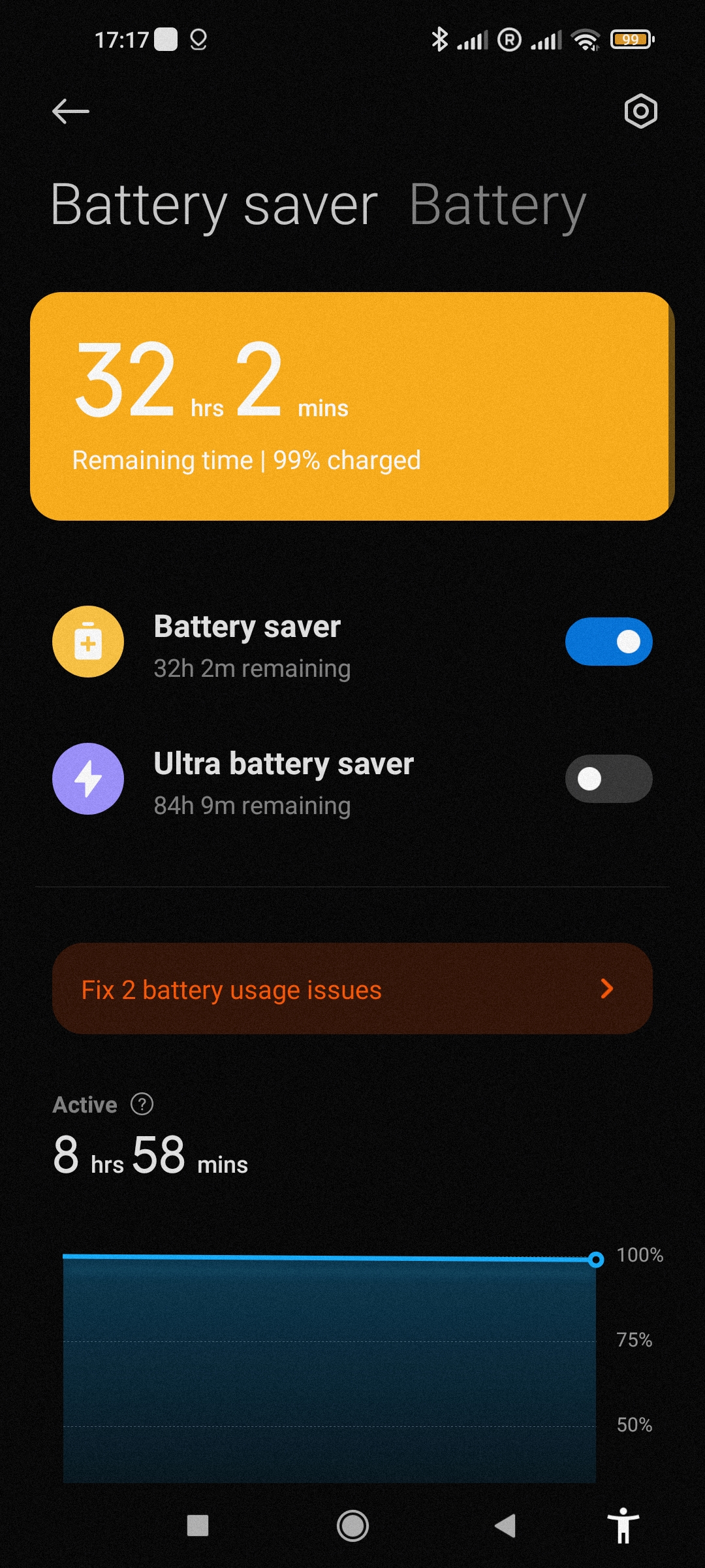 Mi 10T Pro: Är den här batteritiden normalMi 10T Pro: Är den här batteritiden normal  