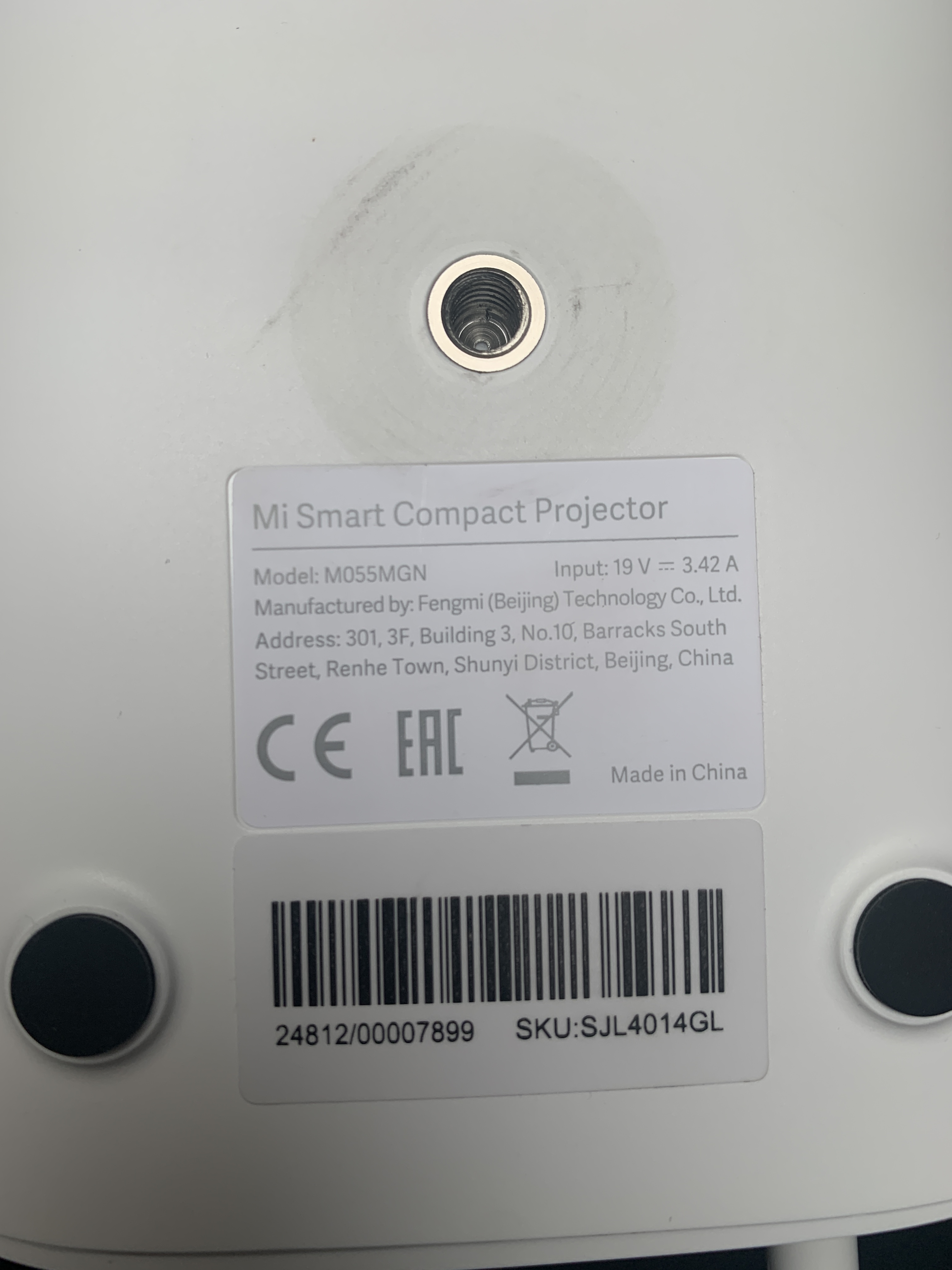 Proyector Xiaomi Mi Smart Projector 2 Eu