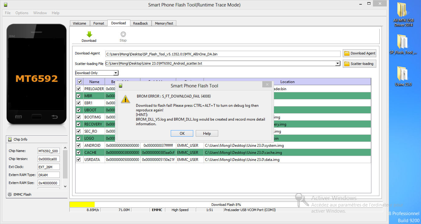 Download Mediatek Usb Vcom Drivers Mt6592 Scatter