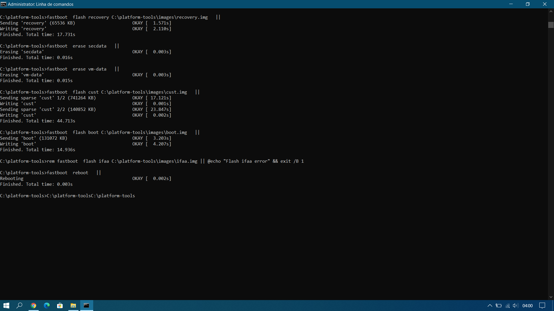 Flash ifaa error (Fastboot Rom) Xiaomi European Community