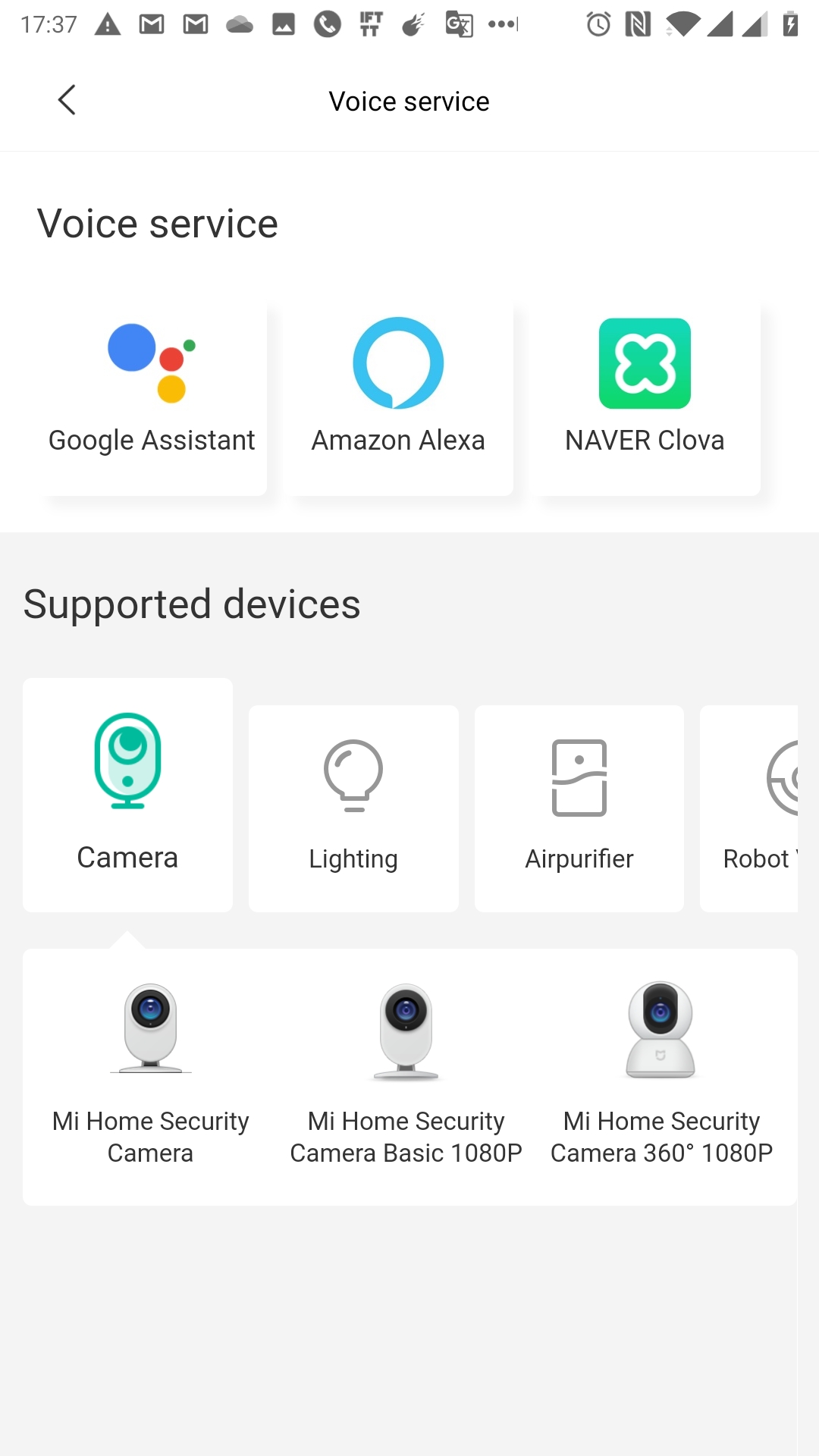 mi home security camera 360 google home