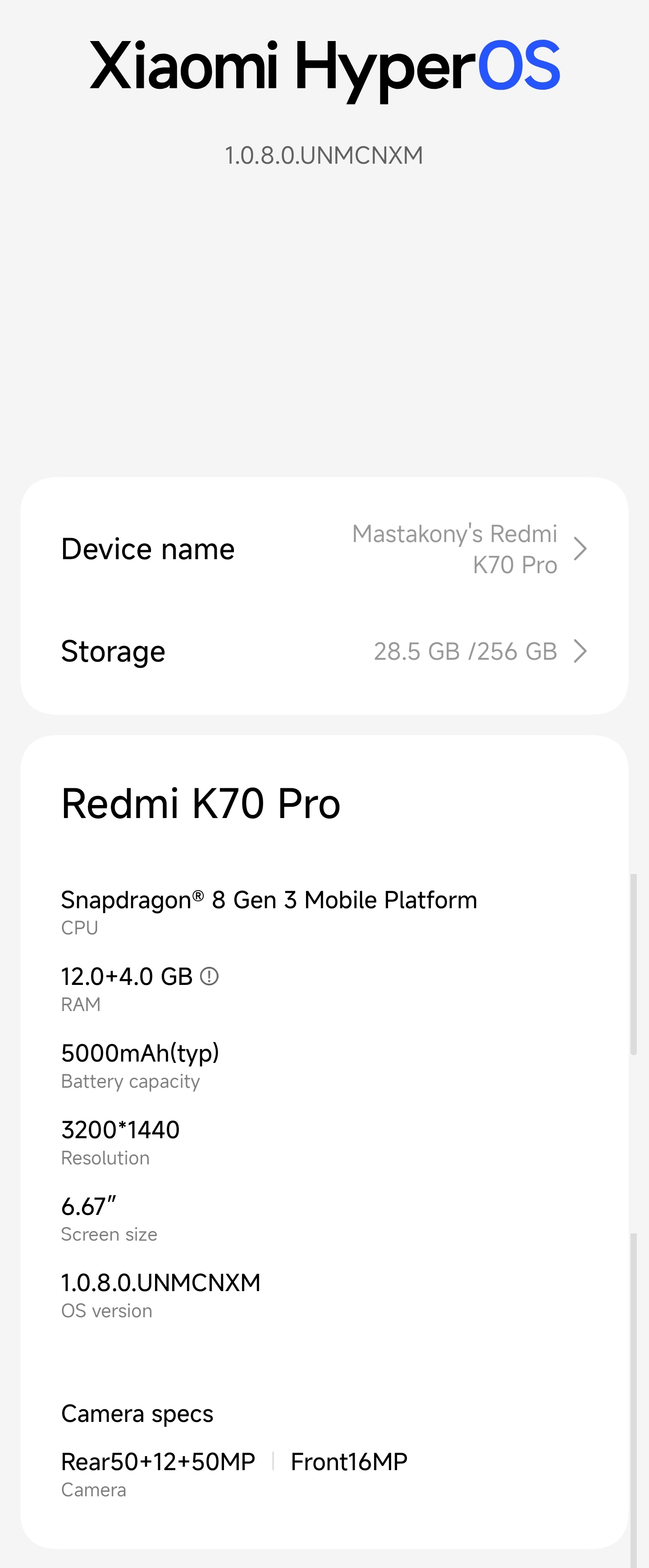 Redmi K70 Pro, Unofficial Xiaomi European Community